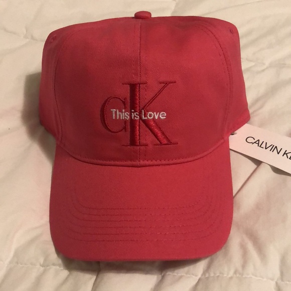 Calvin Klein Accessories - CK This Is Love hat in pink